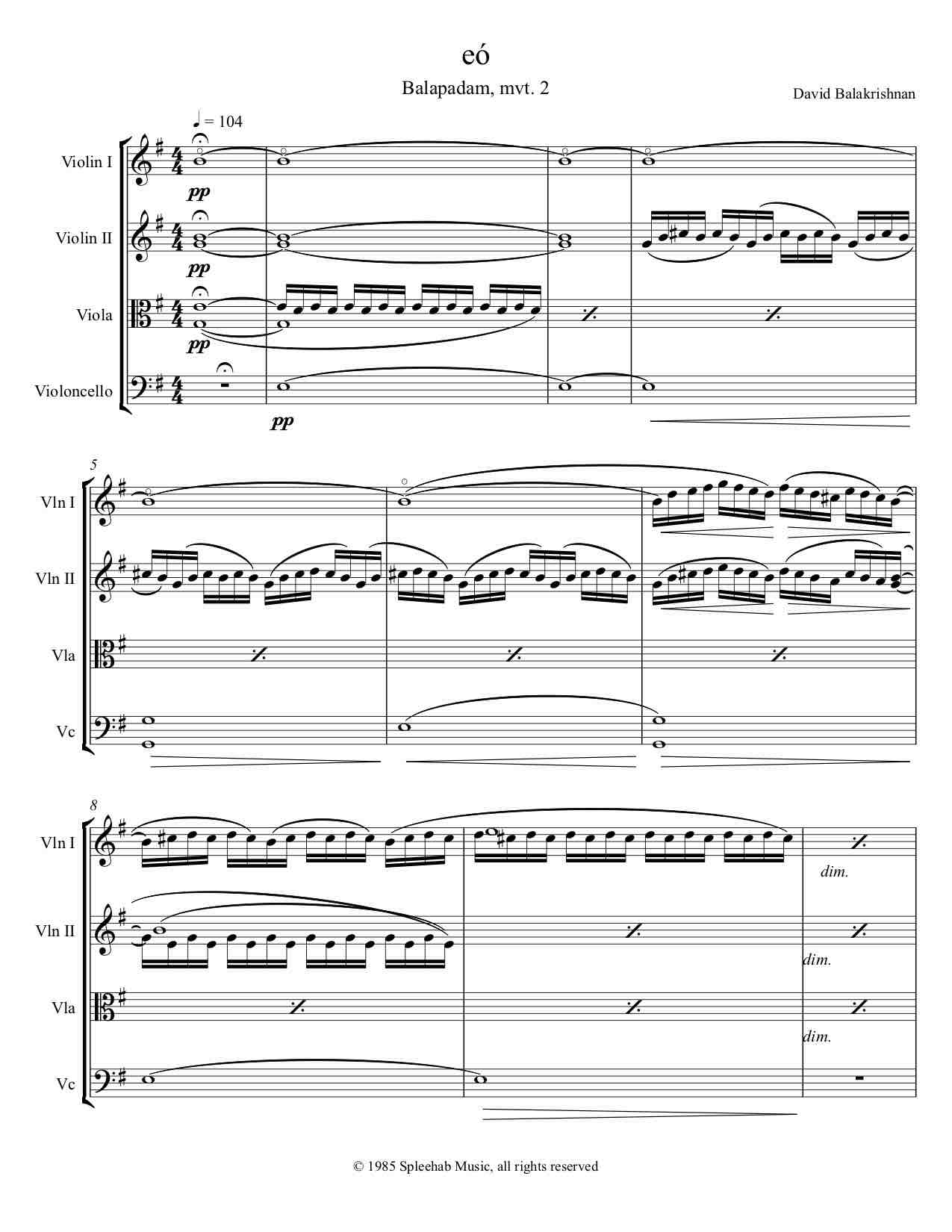 Balapadam II eó | Turtle Island Quartet